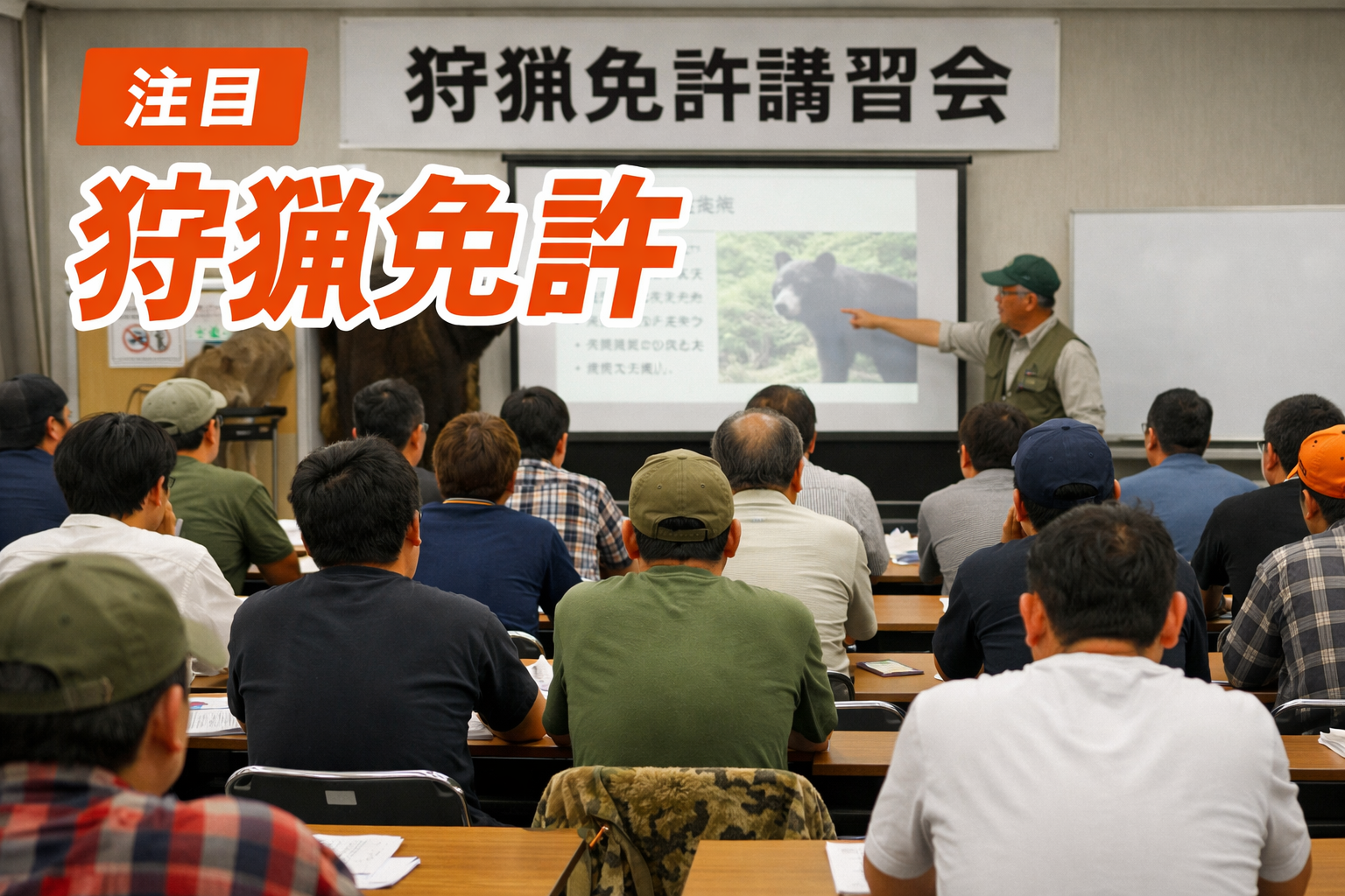 なぜ今、狩猟免許を取りたい人が増えているのか？クマ被害と安全対策、2026年の試験動向も解説