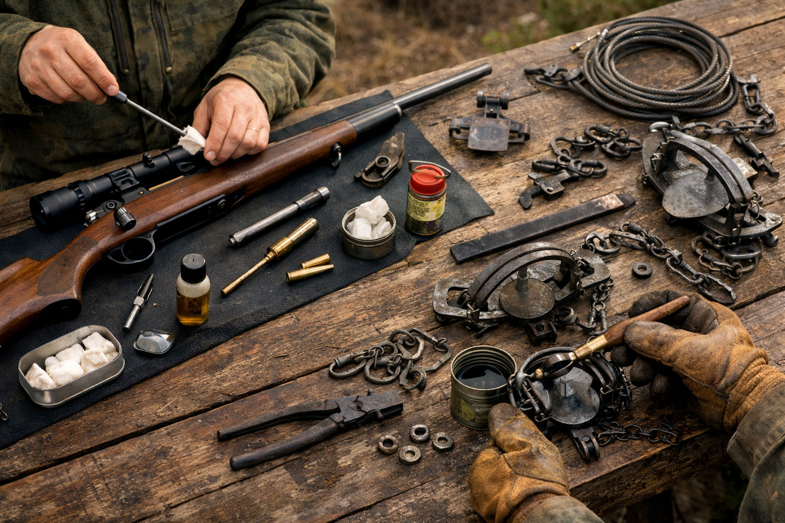 猟期終了後にやること銃・罠の手入れと保管の完全ガイド