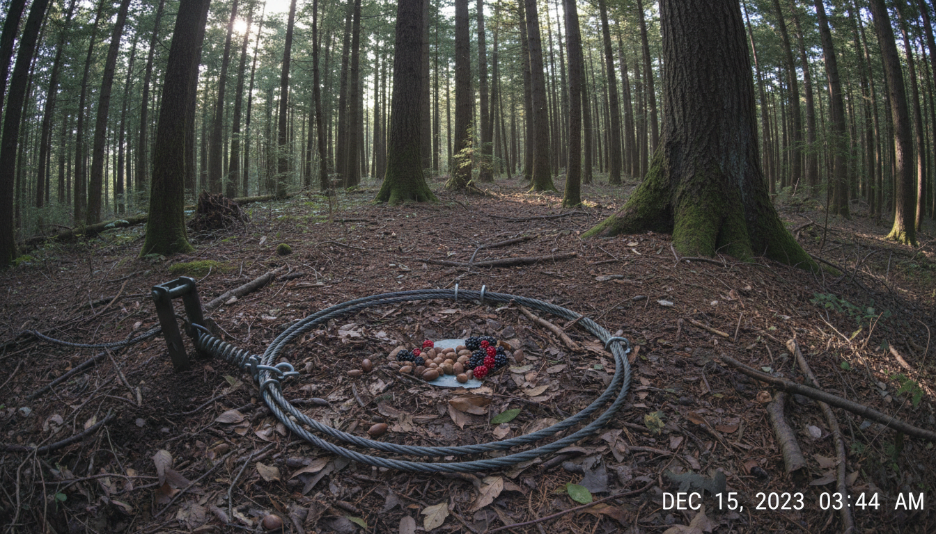 くくり罠を仕掛けるべき「黄金スポット」3選— 田畑を守る設置の鉄則