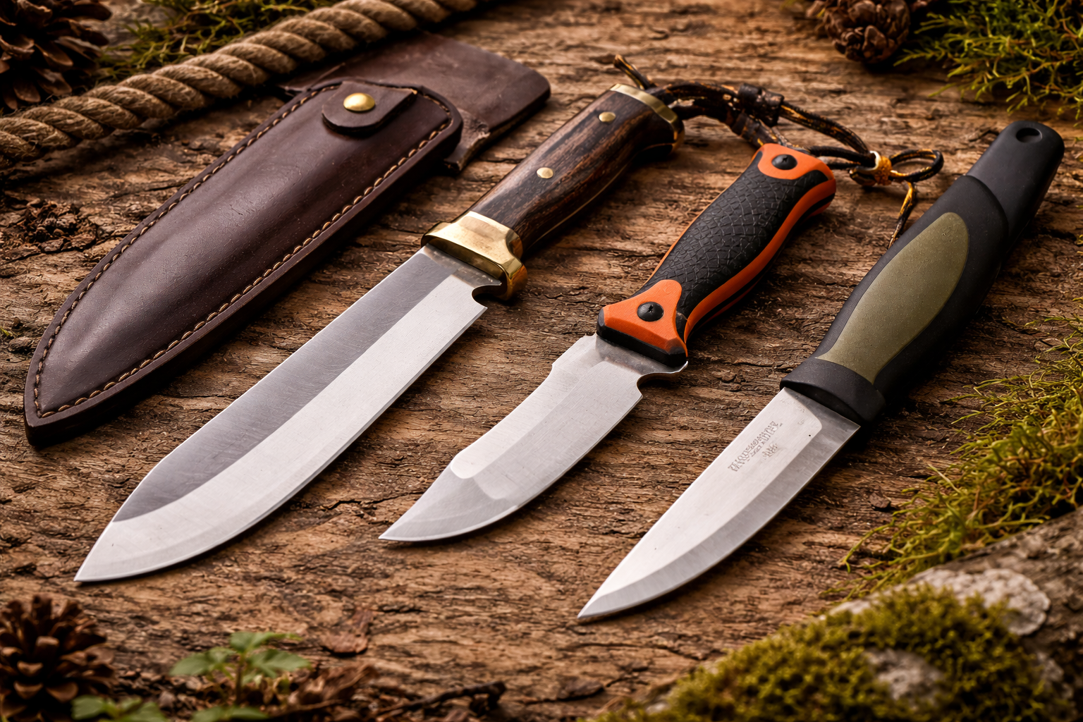 ハンターのナイフ選び：1本で済ませる人vs使い分ける人、どちらが正解か