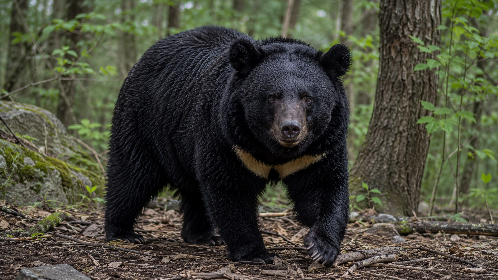 日本のクマ分布